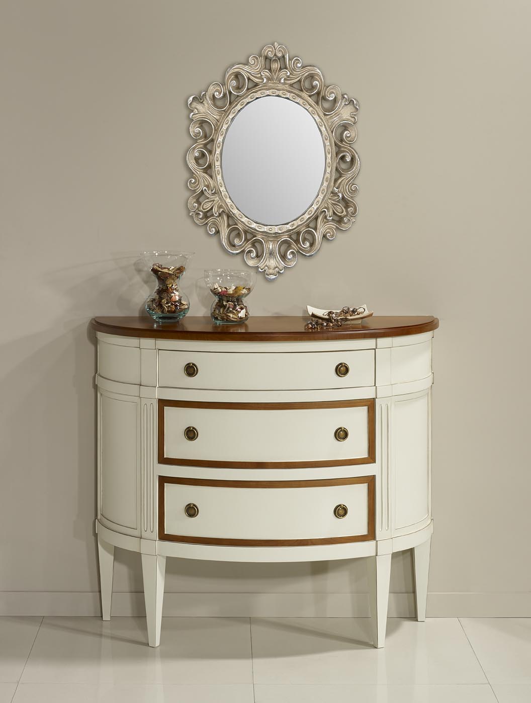 commode 1/2 lune