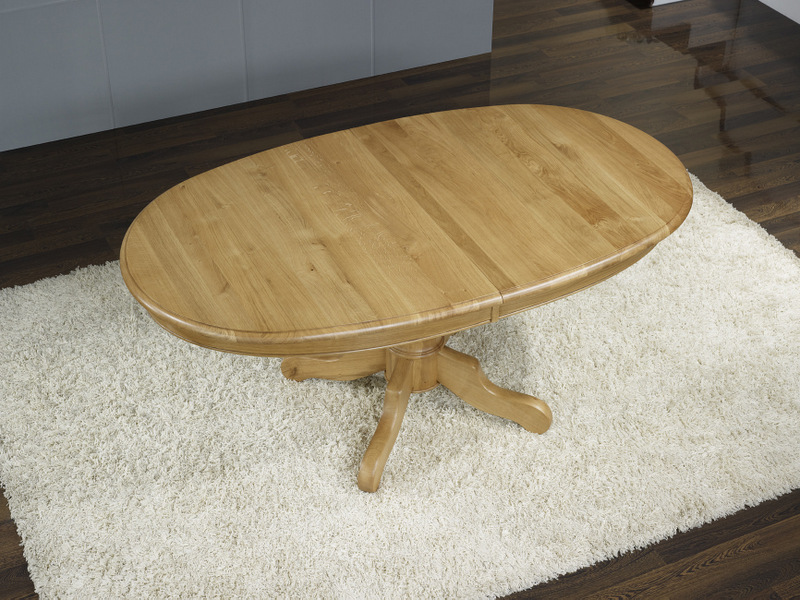 Attractive Table Ovale Pied Central #4: Table Ovale Pied Central En Chêne Massif De Style Louis Philippe 170*110 + 3 Allonges De 40 Cm , Meuble En Chêne Massif Attractive Table Ovale Pied Central #4: Table Ovale Pied Central En Chêne Massif De Style Louis Philippe 170*110 + 3 Allonges De 40 Cm , Meuble En Chêne Massif