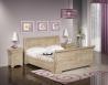 Lit Bateau Martin réalisé en chêne massif 140*190 de style Louis Philippe Finition Chêne Brossé Blanchi LIT Lit Bateau Martin réalisé en chêne massif 140*190 de style Louis Philippe Finition Chêne Brossé Blanchi LIT