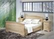Lit Thomas 140x190 réalisé en Chêne Massif de style Louis Philippe Finition Chêne Brossé Blanchi LIT Lit Thomas 140x190 réalisé en Chêne Massif de style Louis Philippe Finition Chêne Brossé Blanchi LIT
