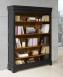 Bibliothèque Emma réalisée en Merisier Massif de style Louis Philippe Noir Usé et Patiné Bibliothèque Bibliothèque Emma réalisée en Merisier Massif de style Louis Philippe Noir Usé et Patiné Bibliothèque