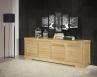 Buffet 4 portes coulissantes réalisé en Chêne Massif de style Contemporain Vintage BUFFET Buffet 4 portes coulissantes réalisé en Chêne Massif de style Contemporain Vintage BUFFET