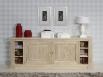 Meuble d'entrée ou buffet Bastien, réalisé en chêne de style Directoire Finition Chêne Brossé Blanchi BUFFET Meuble d'entrée ou buffet Bastien, réalisé en chêne de style Directoire Finition Chêne Brossé Blanchi BUFFET
