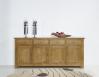 Buffet 4 portes Amaury réalisé en Chêne Massif de style Campagnard BUFFET Buffet 4 portes Amaury réalisé en Chêne Massif de style Campagnard BUFFET