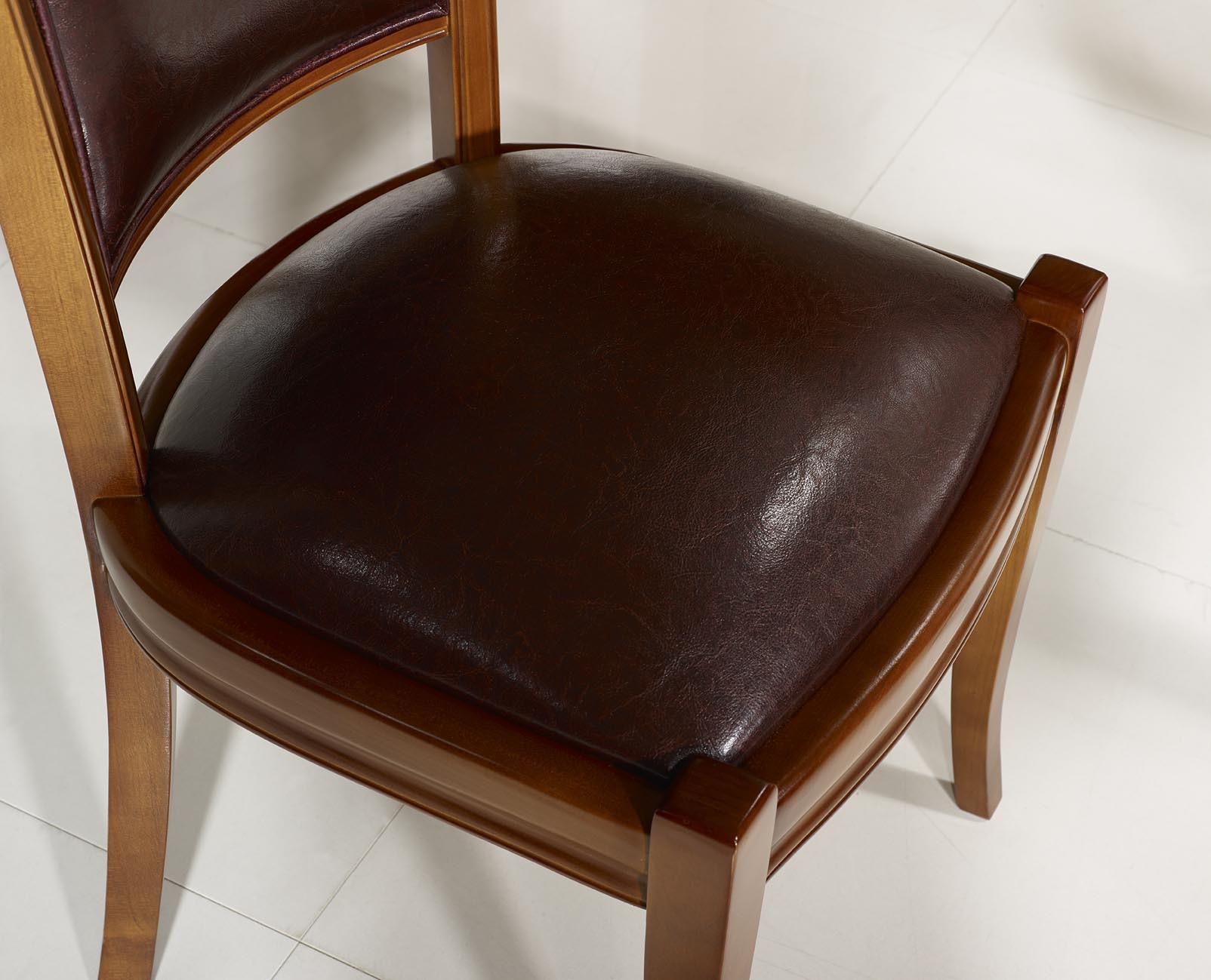 Chaise ine en Merisier Massif de style Louis Philippe ...