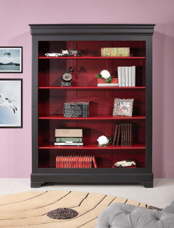Salon Du Meuble Bordeaux | Bibliotheque En Merisier Massif De Style Louis Philippe Finition Salon Du Meuble Bordeaux | Bibliotheque En Merisier Massif De Style Louis Philippe Finition