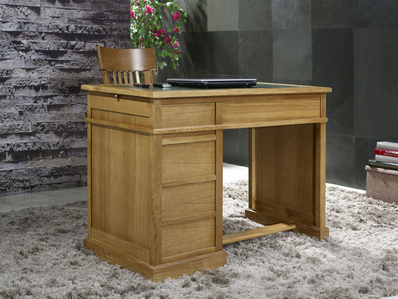 Bureau En Chene Massif : Petit bureau luc en chêne de style louis philippe surface d