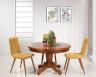Table ronde pieds central Sabine réalisée en merisier massif de style Louis Philippe DIAMETRE 120 + 2 allonges de 40 cm Table ronde diam.110 Table ronde pieds central Sabine réalisée en merisier massif de style Louis Philippe DIAMETRE 120 + 2 allonges de 40 cm Table ronde diam.110