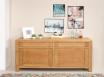 Buffet 2 portes réalisé en Chêne Massif de style Contemporain FIN DE SERIE 1 DISPONIBLE BUFFET Buffet 2 portes réalisé en Chêne Massif de style Contemporain FIN DE SERIE 1 DISPONIBLE BUFFET
