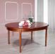Table ovale Muriel 170*100 réalisée en Merisier Massif de style Louis Philippe 2 allonges incorporées de 40 cm Table de SAM ovale Table ovale Muriel 170*100 réalisée en Merisier Massif de style Louis Philippe 2 allonges incorporées de 40 cm Table de SAM ovale