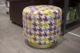 Pouf rond ou tabouret d'appoint Tissu ORB Pouf rond ou tabouret d'appoint Tissu ORB