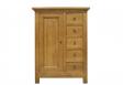 Farinier 1 porte 5 tiroirs réalisé en Chêne Massif de style Campagnard SEULEMENT 1 DISPONIBLE Meuble RANGE CD/DVD Farinier 1 porte 5 tiroirs réalisé en Chêne Massif de style Campagnard SEULEMENT 1 DISPONIBLE Meuble RANGE CD/DVD